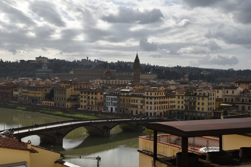 panorama dal ristorante Sesto dell' Hotel Excelsior