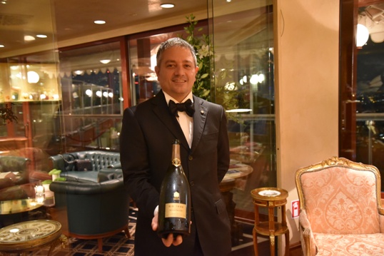 Marco Reitano sommelier capo del ristorante La Pergola