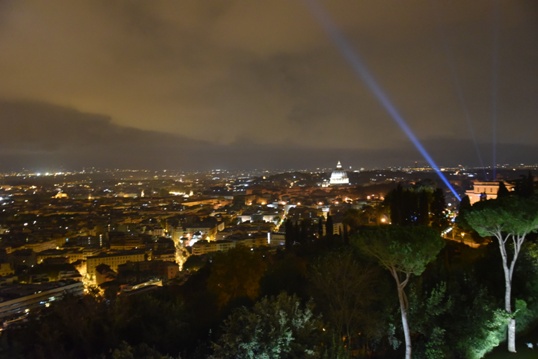 vista dal Ristorante La Pergola